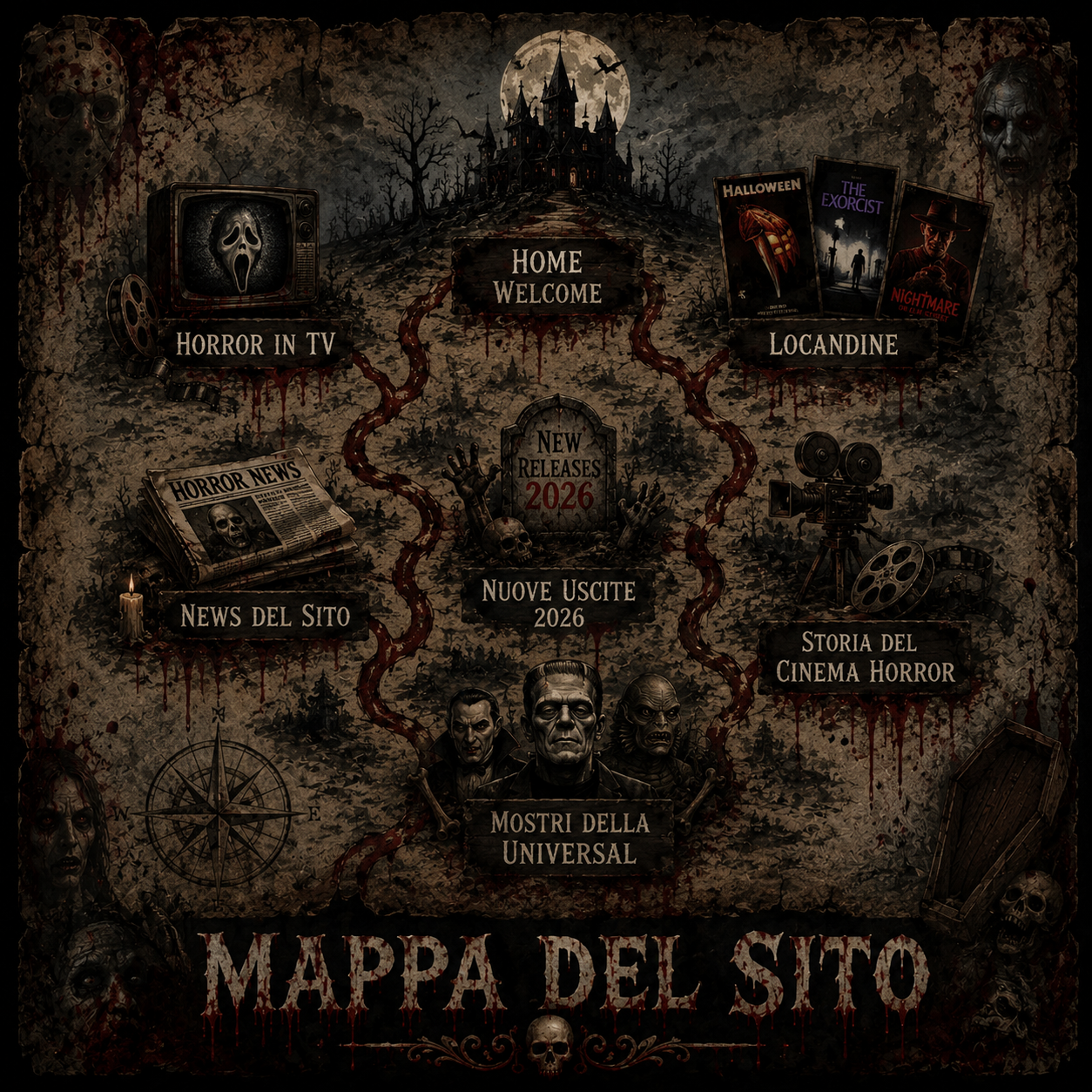 MAPPA DEL SITO