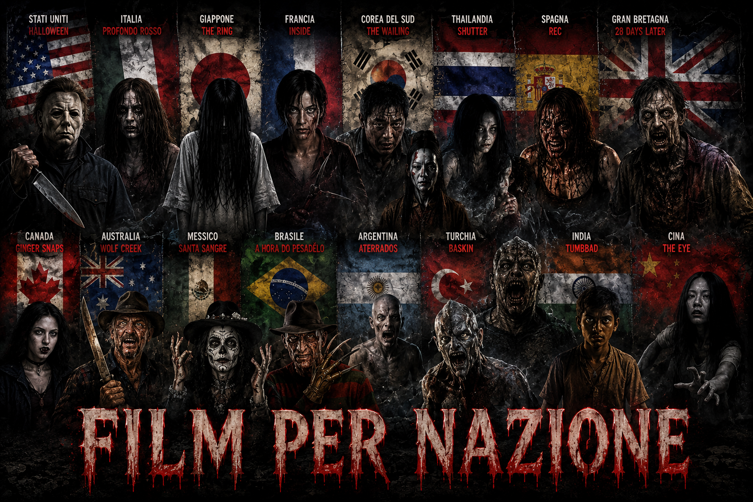 FILM PER NAZIONE