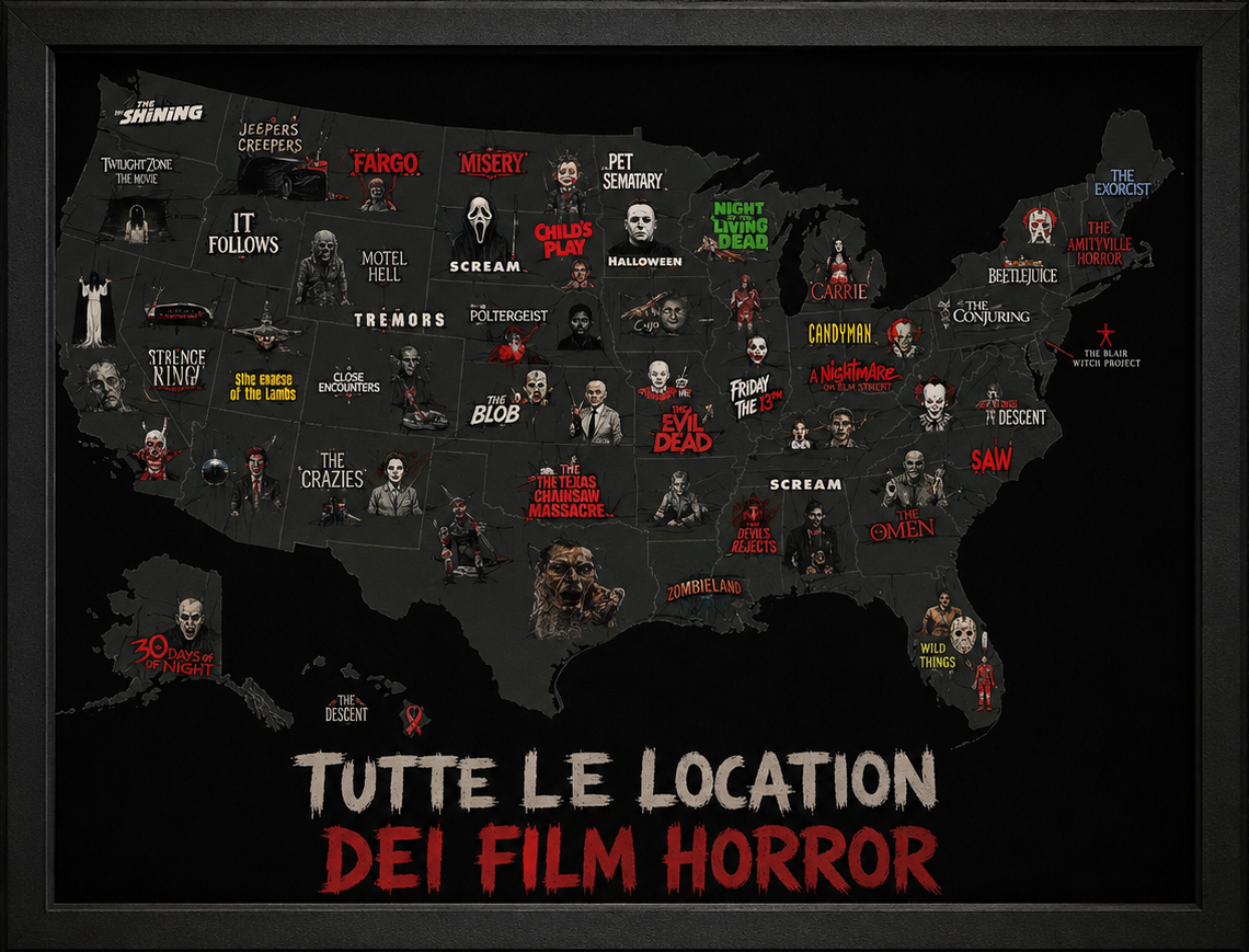 TUTTE LE LOCATION DEI FILM HORROR