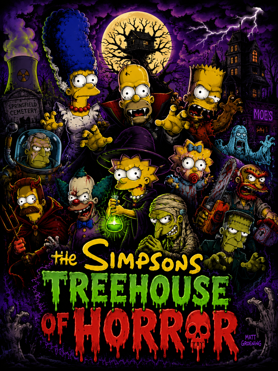 THE SIMPSON TREEHOUSE OF HORROR