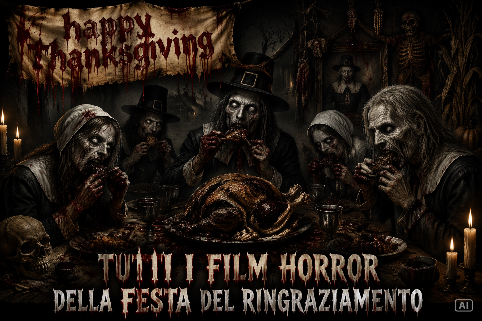 TUTTI I FILM HORROR DELLA FESTA DEL RINGRAZIAMENTO