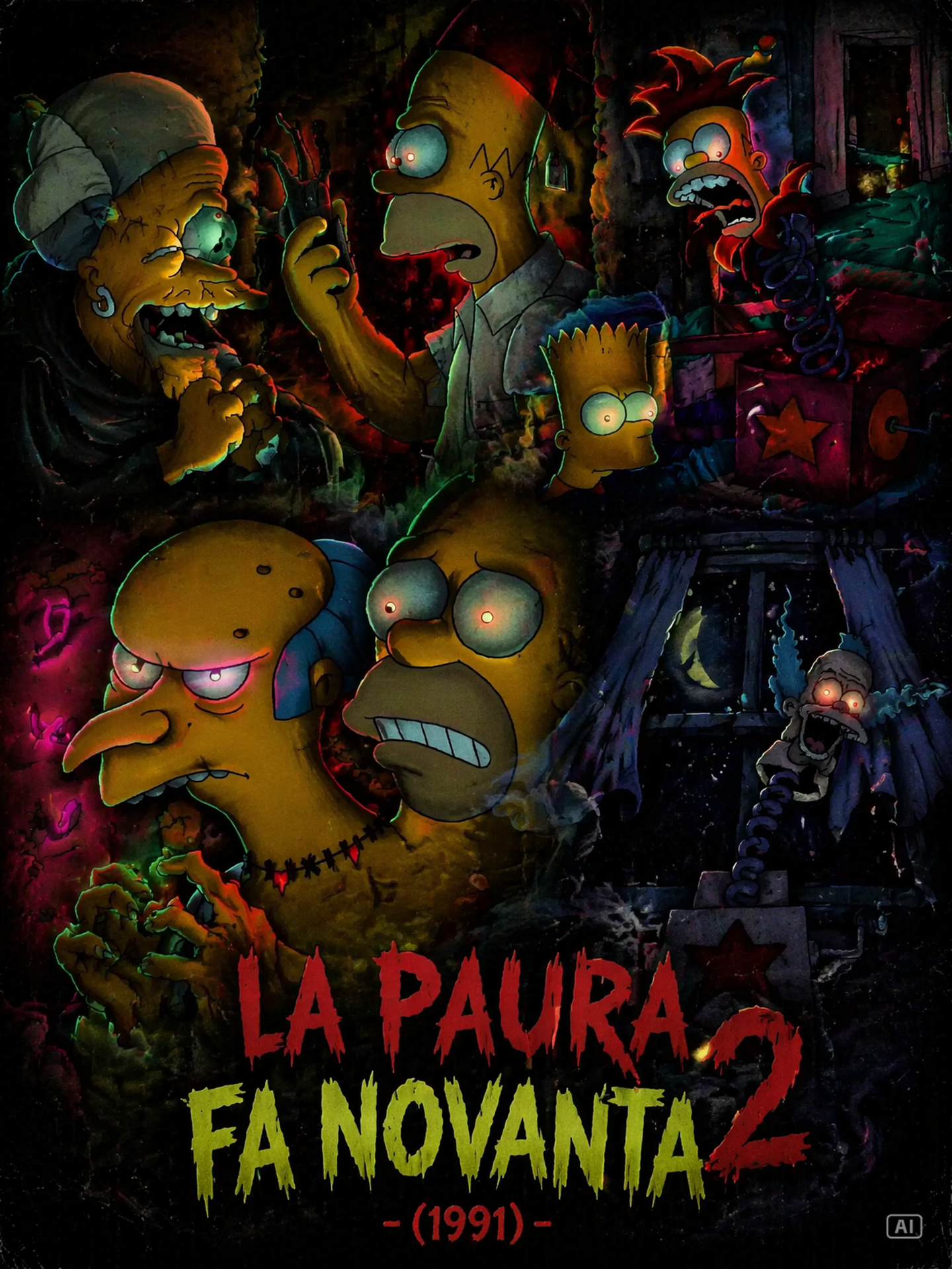 LA PAURA FA NOVANTA 2 - (1991)