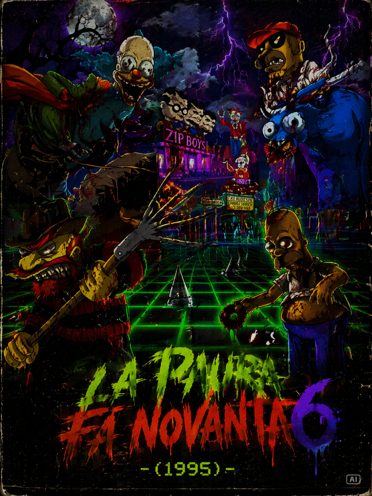 LA PAURA FA NOVANTA 6 - (1995)